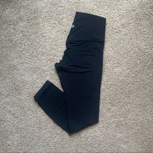 Lululemon black align 7/8 pant size 6